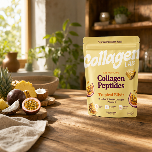 Vitamin C foods for normal collagen synthesis